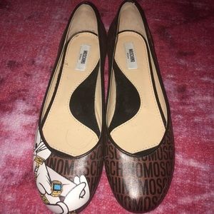 Authentic Moschino Looney Tunes ballet flats